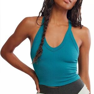 NWT FP Movement All Clear V Neck Cami | Celestial Blue Color may